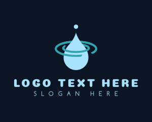 Cleaning - Ripple Water Drop logo design