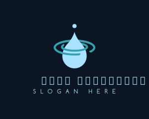 Drainage - Ripple Water Drop logo design