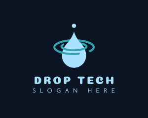 Drop - Ripple Water Drop logo design