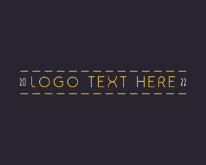Cool Unique Wordmark Logo