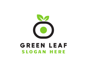 Vegan - Vegan Maki Leaf logo design