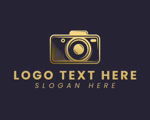 Portraiture - Camera Lens Photography logo design