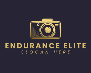 Camera Lens Photography logo design