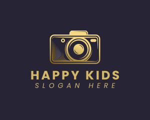 Camera Lens Photography logo design