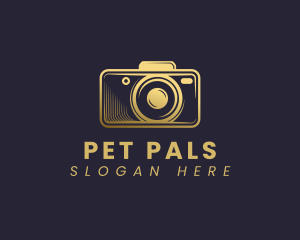 Camera Lens Photography logo design