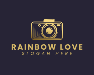 Camera Lens Photography logo design