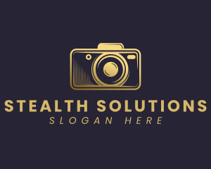 Spy - Camera Lens Photography logo design