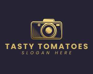 Camera Lens Photography logo design