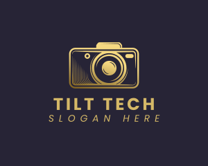 Camera Lens Photography logo design