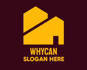 Housing - Yellow Real Estate Houses logo design