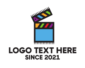 Camera - Film Production Carpet logo design