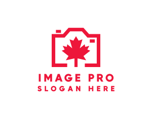 Maple Leaf Camera logo design