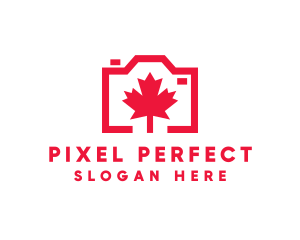 Maple Leaf Camera logo design