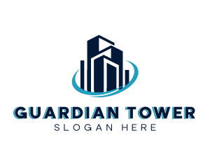 Urban City Tower logo design