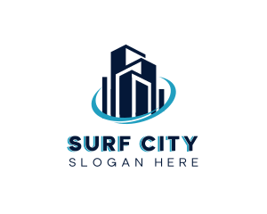 Urban City Tower logo design