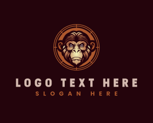 Zodiac - Monkey Zodiac Astrology logo design