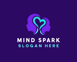 Mind Health Wellness logo design