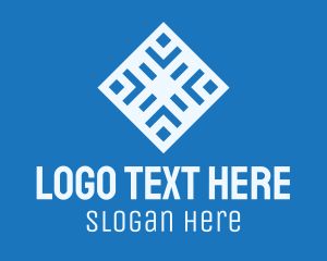 Tile - White Winter Tile logo design
