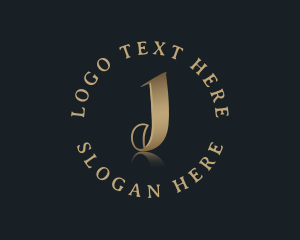 Letter J - Luxury Jewelry Fashion Letter J logo design