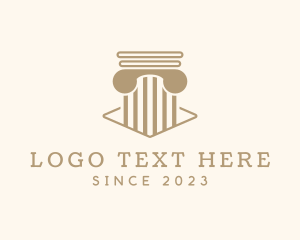 Legal - Legal Consulting Column logo design