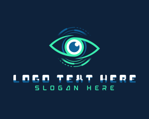 Scan - Eye Vision Surveillance logo design