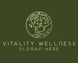 Green Nature Wellness  logo design