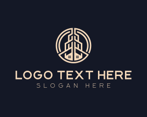 Contractor - Building Property Realtor logo design