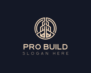 Building Property Realtor logo design