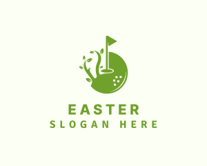 Sports Golf Course Logo