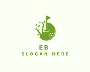 Sports Golf Course Logo