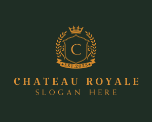 Royal Crown Shield logo design