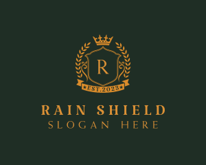 Royal Crown Shield logo design