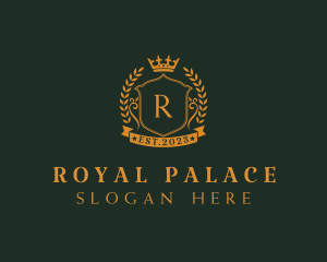 Royal Crown Shield logo design