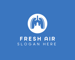 Medical  Respiratory Lungs logo design