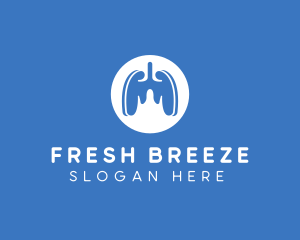 Medical  Respiratory Lungs logo design