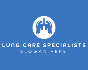 Medical  Respiratory Lungs logo design