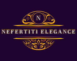 Premium Floral Ornament logo design