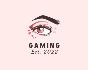 Eyebrow - Sparkling Woman Eyelashes logo design
