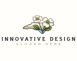 North Carolina Flower Logo