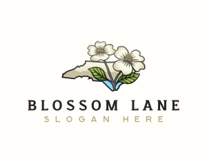 North Carolina Flower logo design