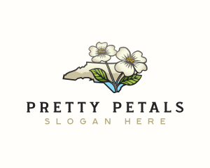 North Carolina Flower logo design