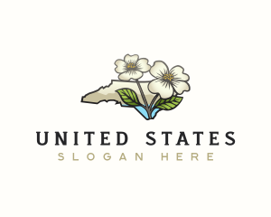 North Carolina Flower logo design