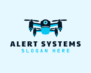 Blue Drone Surveillance logo design