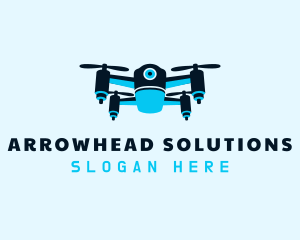 Blue Drone Surveillance logo design