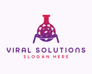 Virus - Virus Science Laboratory logo design
