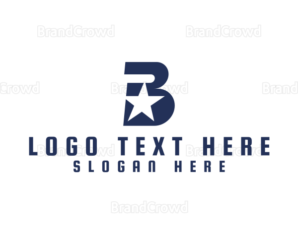 Star Company Letter B Logo