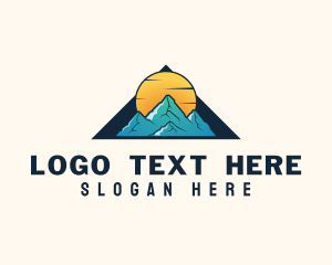 Travel Agency - Mountain Hill Trekking logo design