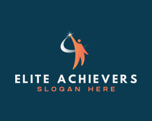 Human Achievement Success logo design