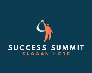 Human Achievement Success logo design