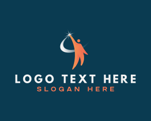 Manager - Human Achievement Success logo design